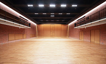 View from the auditorium towards the stage