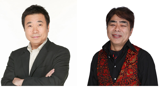写真　左：三宅裕司、右：小倉久寛