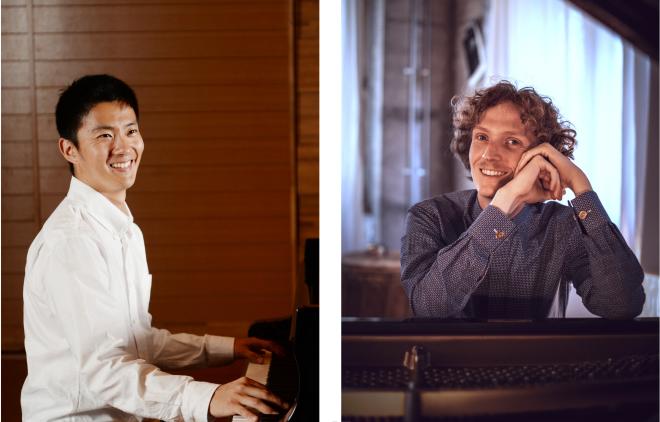 左：井垣壮太　右：ミケーレ・イェニングス